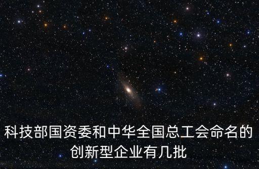 科技部國(guó)資委和中華全國(guó)總工會(huì)命名的創(chuàng)新型企業(yè)有幾批