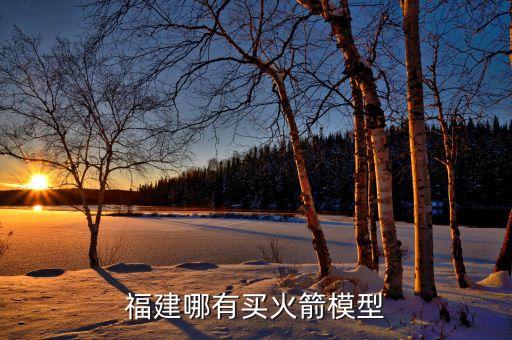 火箭模型玩具，福建哪有買火箭模型