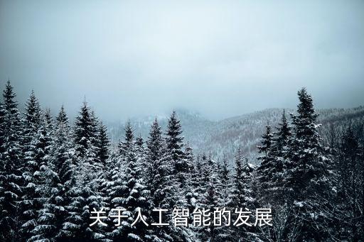 中國(guó)人工智能發(fā)展史簡(jiǎn)述，關(guān)于人工智能的發(fā)展