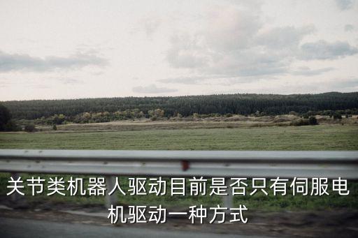 關(guān)節(jié)類機器人驅(qū)動目前是否只有伺服電機驅(qū)動一種方式