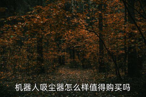 機(jī)器人吸塵器怎么樣值得購(gòu)買(mǎi)嗎