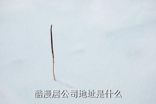 酷漫居公司地址是什么