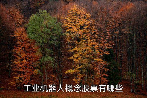 工業(yè)機器人概念股票有哪些