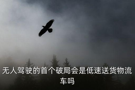 無(wú)人駕駛的首個(gè)破局會(huì)是低速送貨物流車(chē)嗎