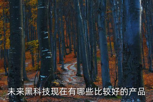 未來(lái)黑科技現(xiàn)在有哪些比較好的產(chǎn)品