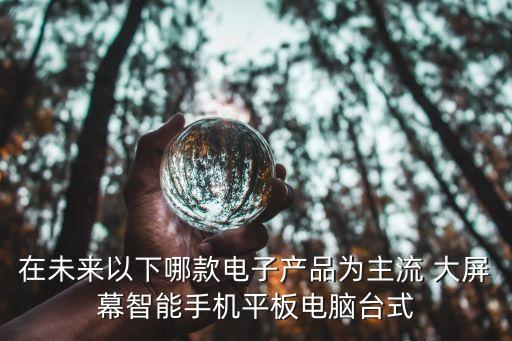 在未來(lái)以下哪款電子產(chǎn)品為主流 大屏幕智能手機(jī)平板電腦臺(tái)式