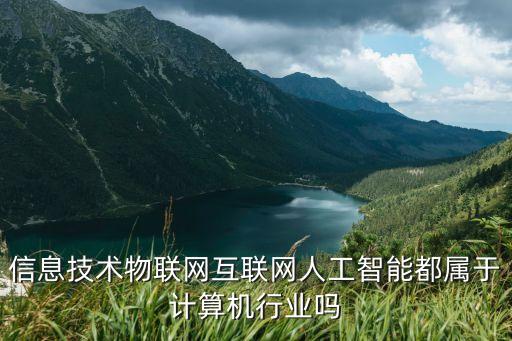 信息技術(shù)物聯(lián)網(wǎng)互聯(lián)網(wǎng)人工智能都屬于計算機行業(yè)嗎