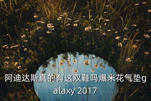 阿迪達(dá)斯真的有這雙鞋嗎爆米花氣墊galaxy 2017
