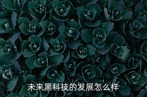 未來黑科技的發(fā)展怎么樣