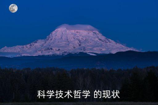 科學(xué)技術(shù)哲學(xué) 的現(xiàn)狀