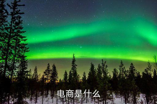 電商是什么