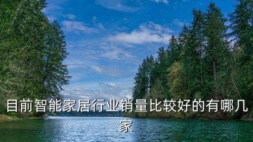 目前智能家居行業(yè)銷量比較好的有哪幾家
