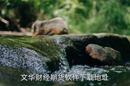 文華財經(jīng)期貨軟件下載地址