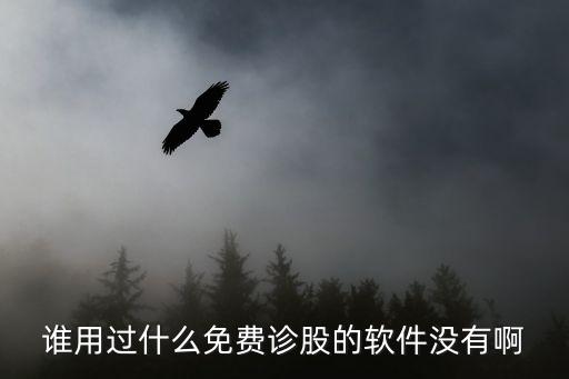 誰(shuí)用過(guò)什么免費(fèi)診股的軟件沒有啊
