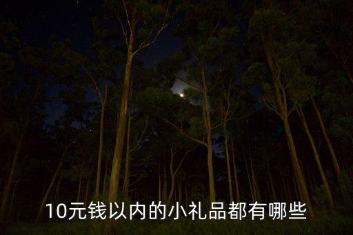 10元錢以內(nèi)的小禮品都有哪些