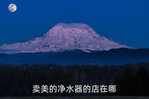 賣美的凈水器的店在哪