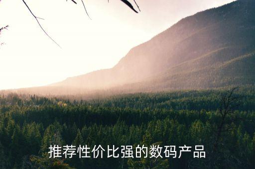 推薦性價比強(qiáng)的數(shù)碼產(chǎn)品