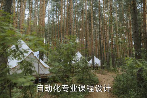 工業(yè)自動(dòng)化課程設(shè)計(jì)，自動(dòng)化專(zhuān)業(yè)課程設(shè)計(jì)