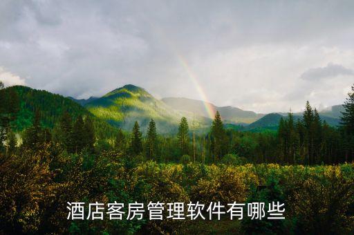 酒店客房管理軟件有哪些