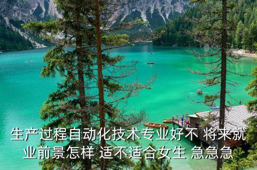 生產(chǎn)過程自動(dòng)化技術(shù)專業(yè)好不 將來就業(yè)前景怎樣 適不適合女生 急急急