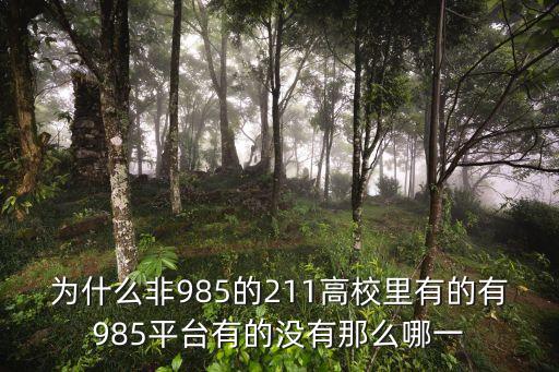頂尖211大學(xué)非985，非985的211大學(xué)實力最強的是哪一所