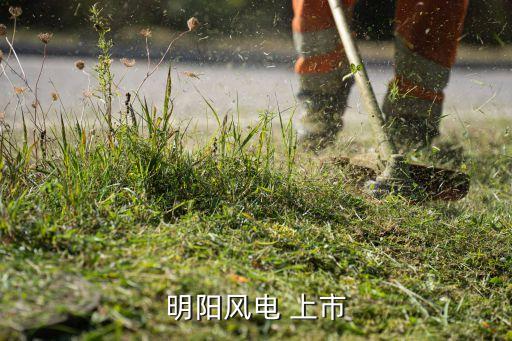 明陽風(fēng)電 上市