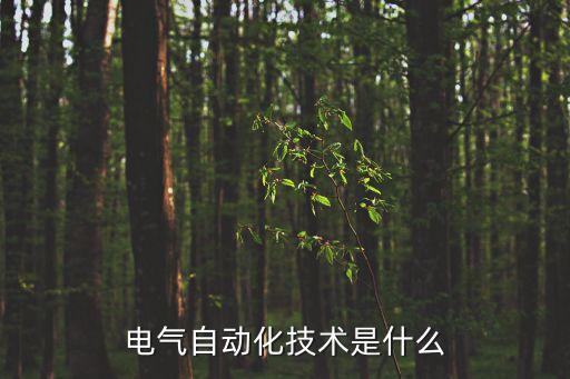 電氣自動化技術(shù)是什么意思，電氣自動化是什么概念