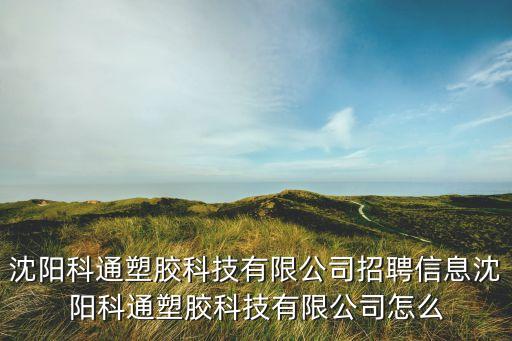 最新科技有限公司招聘信息，沈陽科通塑膠科技有限公司招聘信息沈陽科通塑膠科技有限公司怎么
