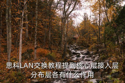 思科LAN交換教程提到核心層接入層分布層各有什么作用