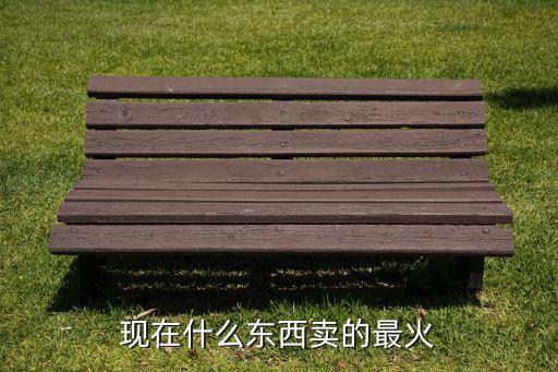 現(xiàn)在什么東西賣的最火
