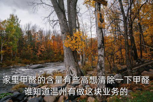 溫州德盛自動(dòng)化科技有限公司，在甲醛降解這塊溫州有哪些公司做的比較好