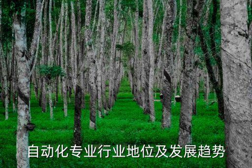 自動化專業(yè)行業(yè)地位及發(fā)展趨勢