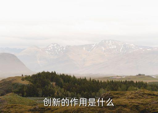 創(chuàng)新對(duì)發(fā)展的作用，創(chuàng)新的作用是什么
