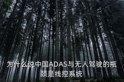 為什么說(shuō)中國(guó)ADAS與無(wú)人駕駛的瓶頸是線控系統(tǒng)