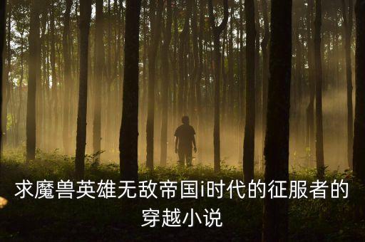求魔獸英雄無敵帝國i時代的征服者的穿越小說