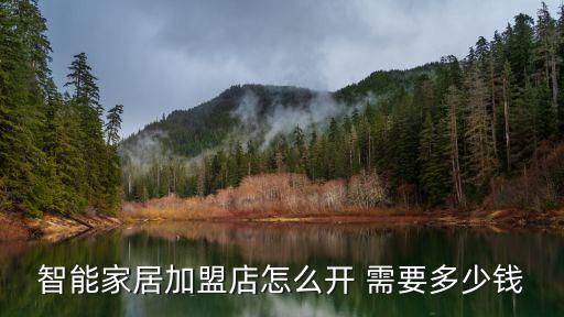 智能家居加盟店怎么開 需要多少錢