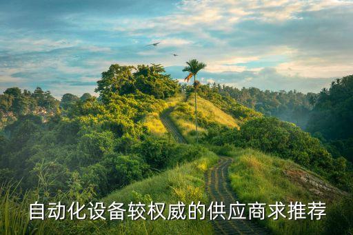 自動(dòng)化設(shè)備較權(quán)威的供應(yīng)商求推薦