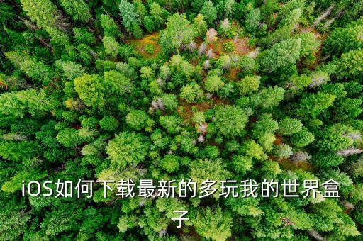 iOS如何下載最新的多玩我的世界盒子
