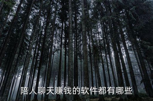 聊天賺錢的平臺有哪些，誰知道什么軟件可以聊天能賺錢的
