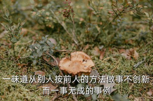 盲目創(chuàng)新失敗的例子，傳統(tǒng)藝術(shù)創(chuàng)新失敗的例子