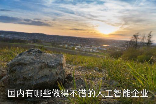 中國(guó)最厲害的人工智能公司排名，國(guó)內(nèi)都哪些比較牛的人工智能公司