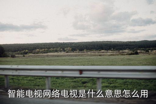 智能電視網(wǎng)絡(luò)電視是什么意思怎么用