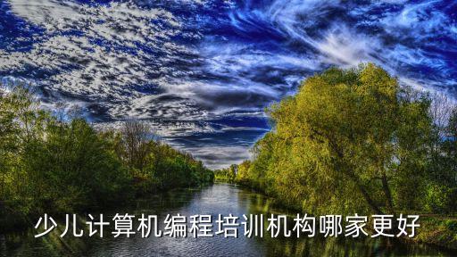 少兒計算機(jī)編程培訓(xùn)機(jī)構(gòu)哪家更好