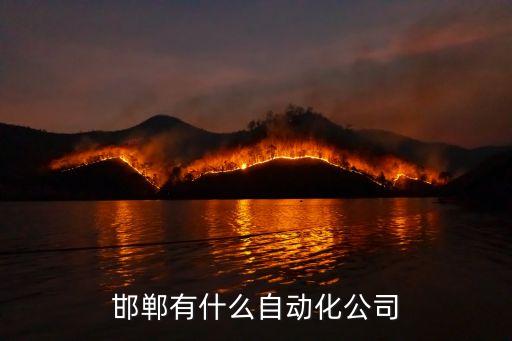 邯鄲有什么自動化公司