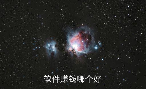 軟件賺錢哪個好