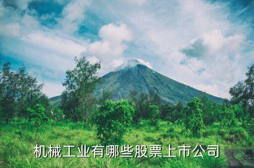 中國機械上市公司，機械行業(yè)股票及上市公司有哪些