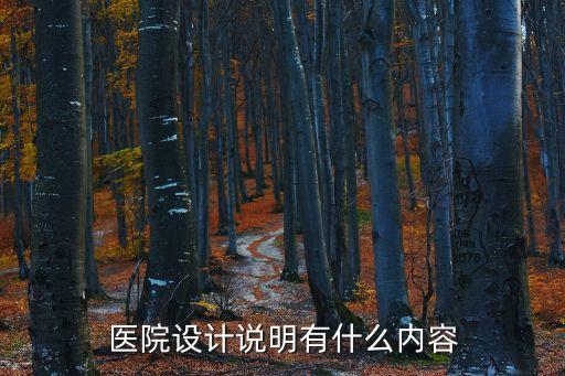 醫(yī)療創(chuàng)意小產(chǎn)品設(shè)計(jì)設(shè)計(jì)說明，醫(yī)院設(shè)計(jì)說明有什么內(nèi)容