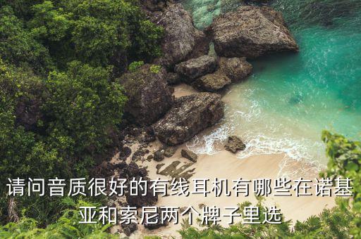 請問音質很好的有線耳機有哪些在諾基亞和索尼兩個牌子里選