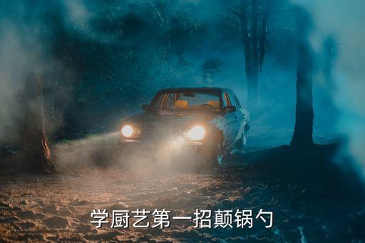 學(xué)廚藝第一招顛鍋勺