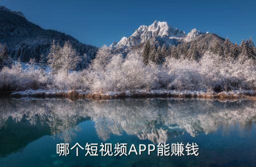 哪個(gè)短視頻APP能賺錢